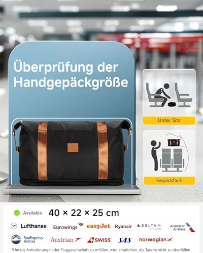 LUGGEX plečiamas maišas Ryanair matmenys