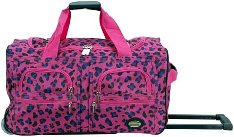 Rockland riedantis maišas magenta leopardas