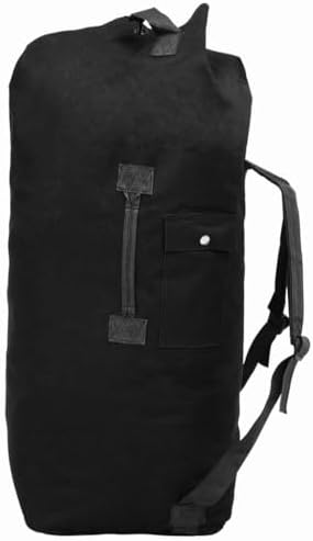 vidaXL armijos stiliaus maišas 85L