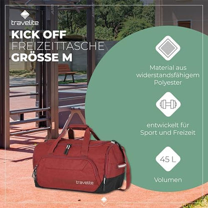 Travelite vidutinis maišas raudonas 45L